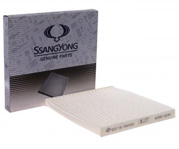 1 969 р. Фильтр воздушный салона SSANGYONG Actyon (10-) OE SSANGYONG 6811634000  с доставкой в г. Майкоп. Увеличить фотографию 1