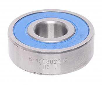138 р. Подшипник генератора ВАЗ,М-2141 передний ГПЗ ГПЗ 180302 (6302.2rs)  с доставкой в г. Майкоп. Увеличить фотографию 1
