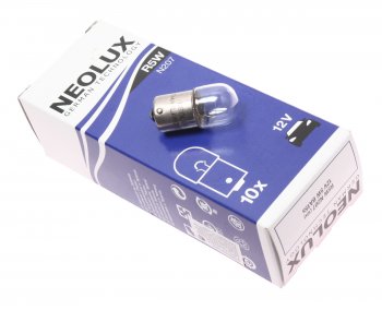 50 р. Лампа 12V R5W BA15s 50лм Standard NEOLUX NEOLUX n207  с доставкой в г. Майкоп. Увеличить фотографию 1