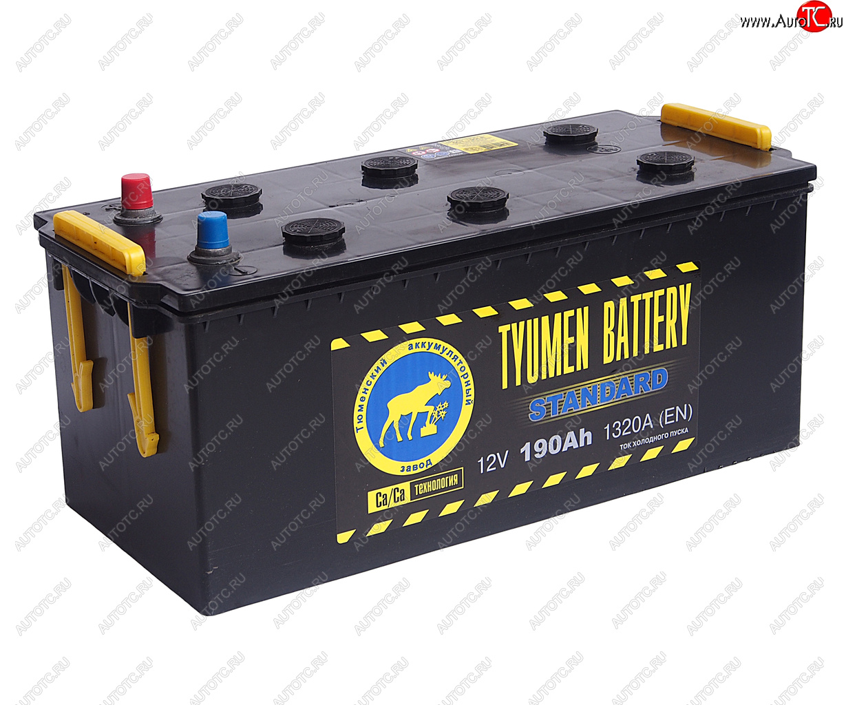 21 899 р. Аккумулятор TYUMEN BATTERY STANDART 190Ач обратная полярность TYMEN BATTERY 6ст190(3)  с доставкой в г. Майкоп