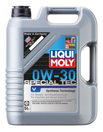 7 799 р. Масло моторное SPECIAL TEC VOLVO 0W30 синт.5л LIQUI MOLY LIQUI MOLY 2853  с доставкой в г. Майкоп. Увеличить фотографию 1