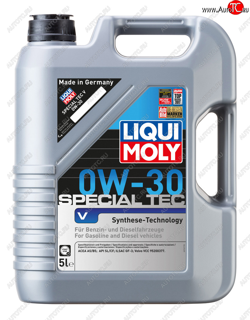 7 799 р. Масло моторное SPECIAL TEC VOLVO 0W30 синт.5л LIQUI MOLY LIQUI MOLY 2853  с доставкой в г. Майкоп