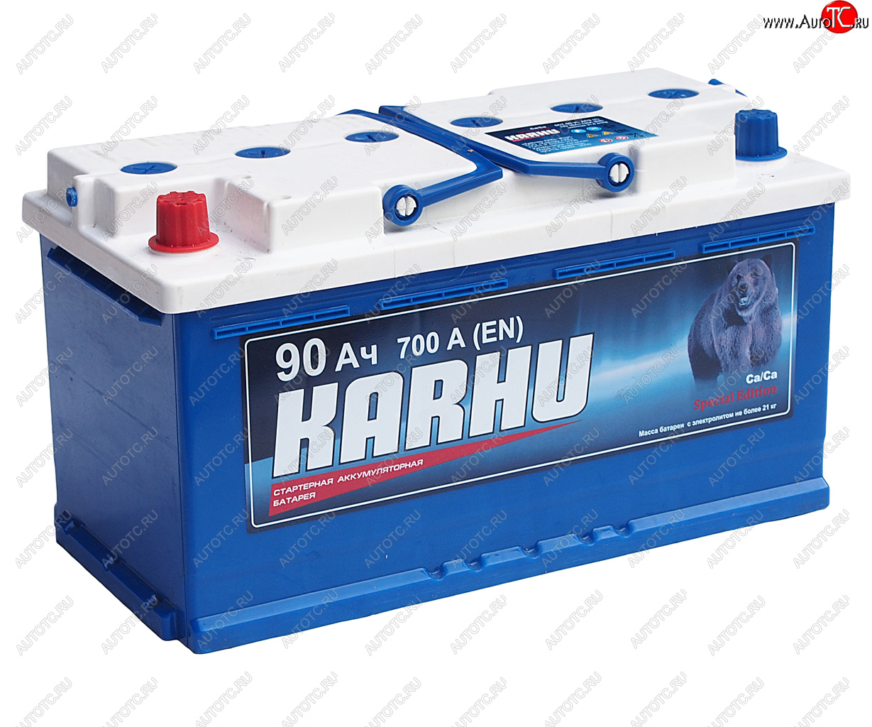9 999 р. Аккумулятор KARHU 90Ач KARHU 6ст90(1)  с доставкой в г. Майкоп
