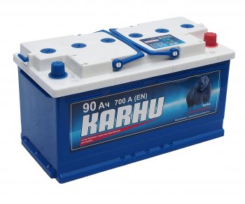 9 999 р. Аккумулятор KARHU 90Ач обратная полярность KARHU 6ст90(0)  с доставкой в г. Майкоп. Увеличить фотографию 1