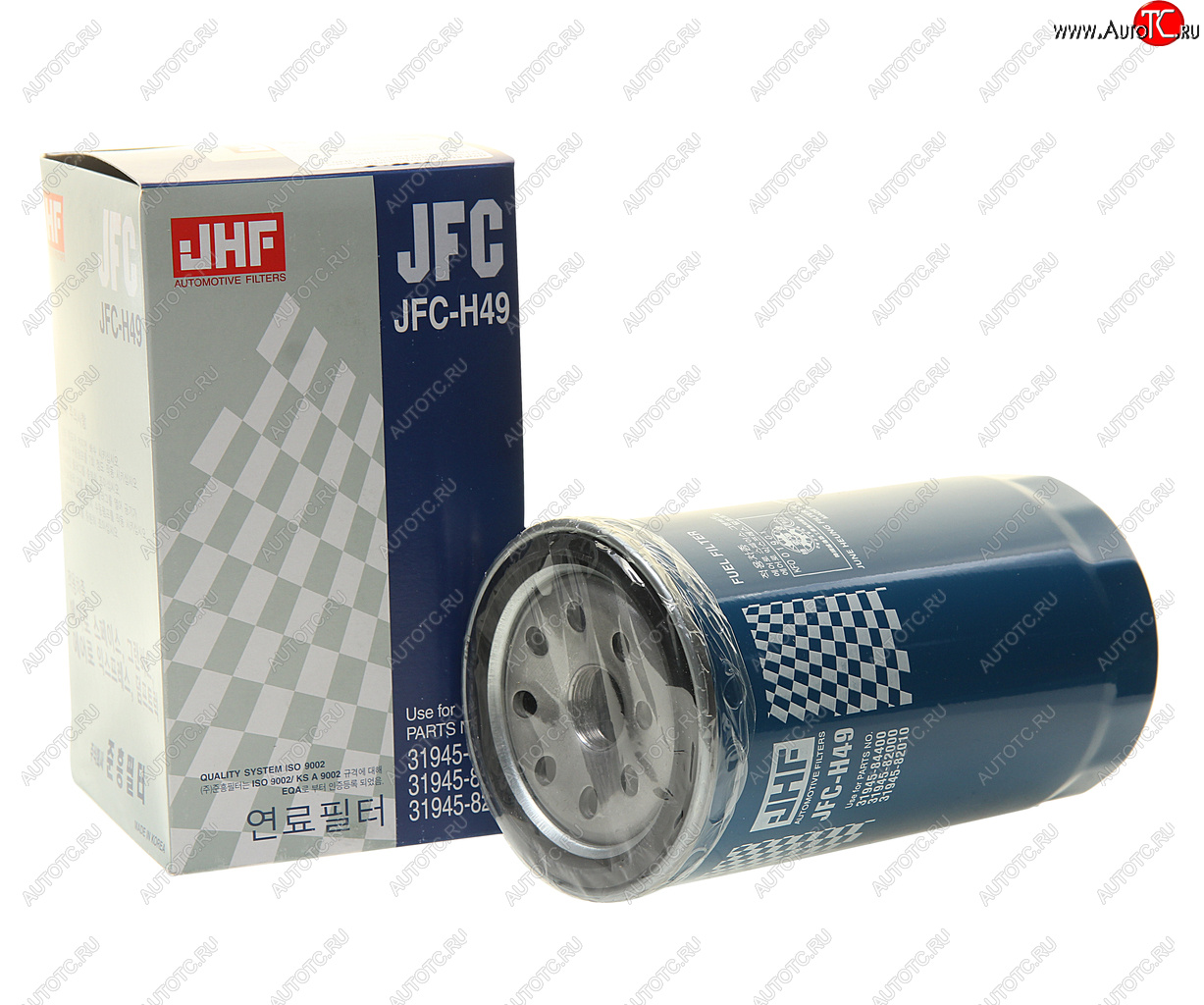1 899 р. Фильтр топливный HYUNDAI HD250,260,270,370,Universe дв.D6CB38413H ЕВРО-3 (JFC-H49) JHF JHF 31945-84400  с доставкой в г. Майкоп