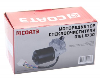 2 989 р. Мотор-редуктор стеклоочистителя ГАЗ-3307,ЗИЛ 12V СОАТЭ СОАТЭ 0161.3730  с доставкой в г. Майкоп. Увеличить фотографию 3