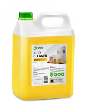 1 699 р. Средство моющее 5.9кг Acid Cleaner GRASS GRASS 160101  с доставкой в г. Майкоп. Увеличить фотографию 1