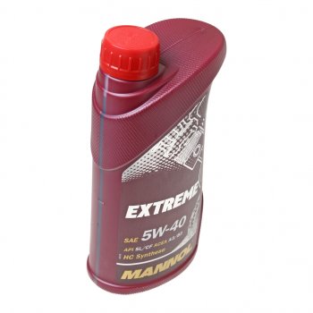 899 р. Масло моторное EXTREME 5W40 SNA3B4CH-4 синт.1л 7915 MANNOL MANNOL 1020  с доставкой в г. Майкоп. Увеличить фотографию 1