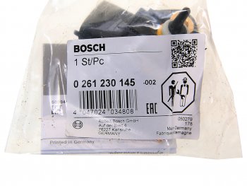 4 099 р. Датчик давления и температуры КАМАЗ природного газа BOSCH BOSCH 0261230145  с доставкой в г. Майкоп. Увеличить фотографию 4