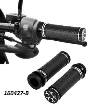 3 419 р. Грипсы на руль 25мм Harley-Davidson 3 КитайскиеЗапчасти пм-00025600  с доставкой в г. Майкоп. Увеличить фотографию 2