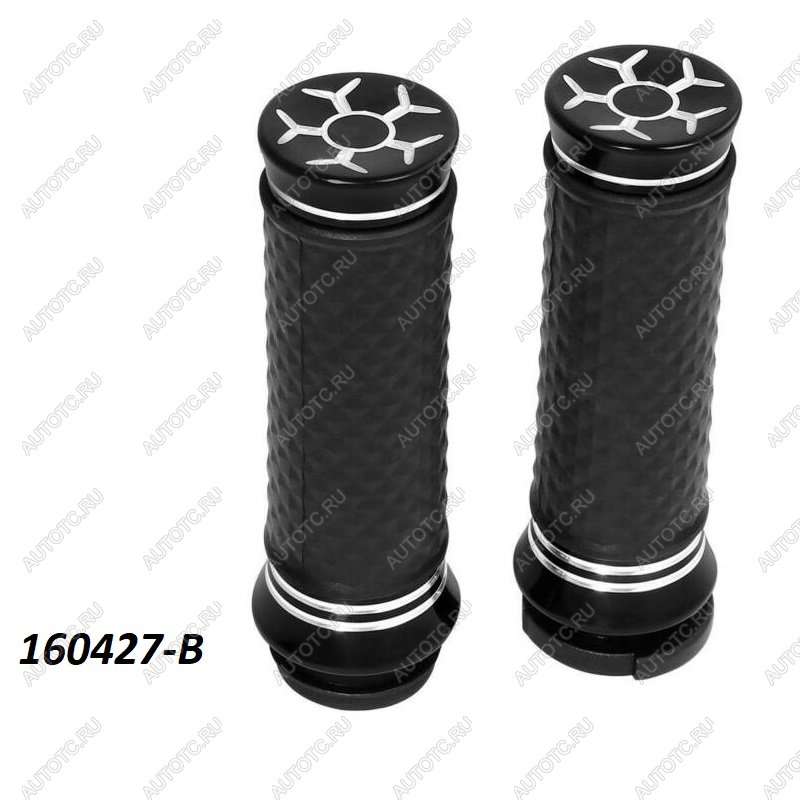3 419 р. Грипсы на руль 25мм Harley-Davidson 3 КитайскиеЗапчасти пм-00025600  с доставкой в г. Майкоп