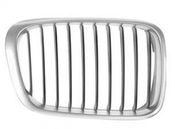Правая решетка радиатора BodyParts BMW 3 серия E46 седан дорестайлинг (1998-2001) (хром серый)