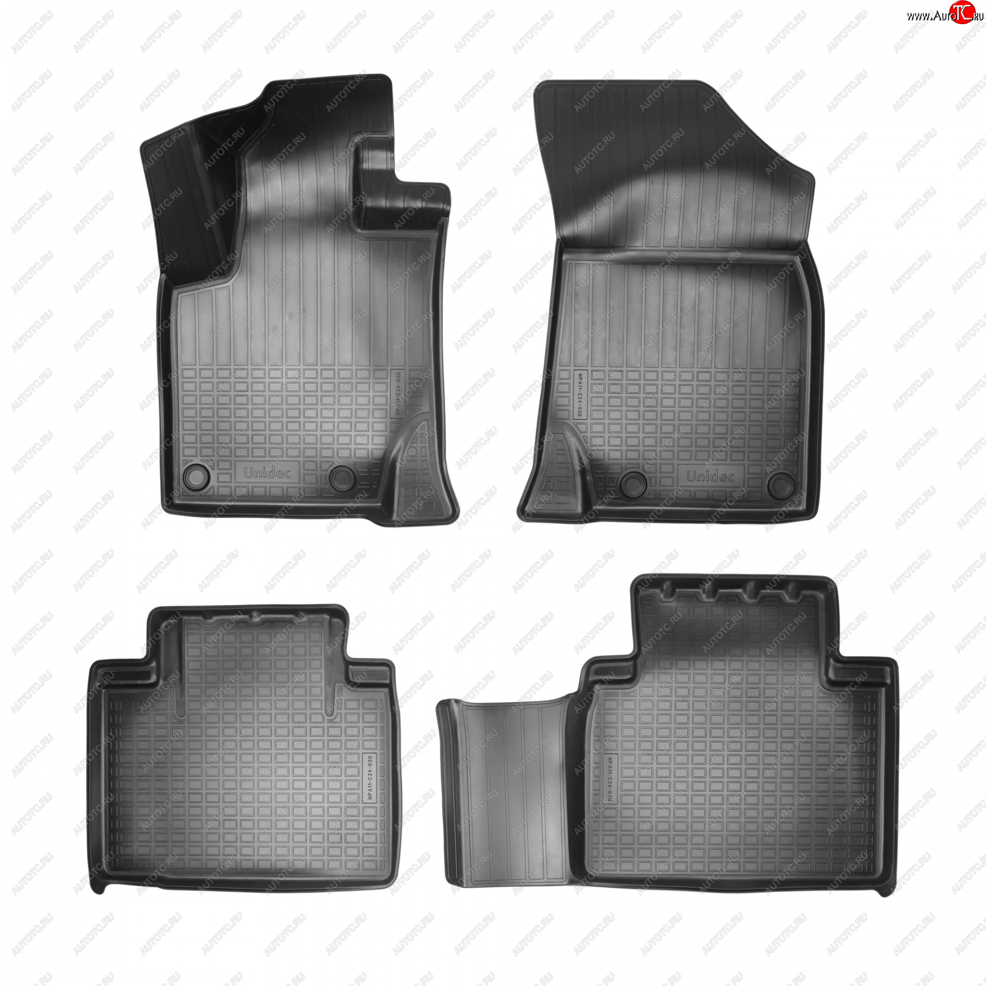 3 299 р. Комплект ковриков салона Seintex сетка(к-т)  Geely Atlas  NL3 (2016-2022) (Черный)  с доставкой в г. Майкоп