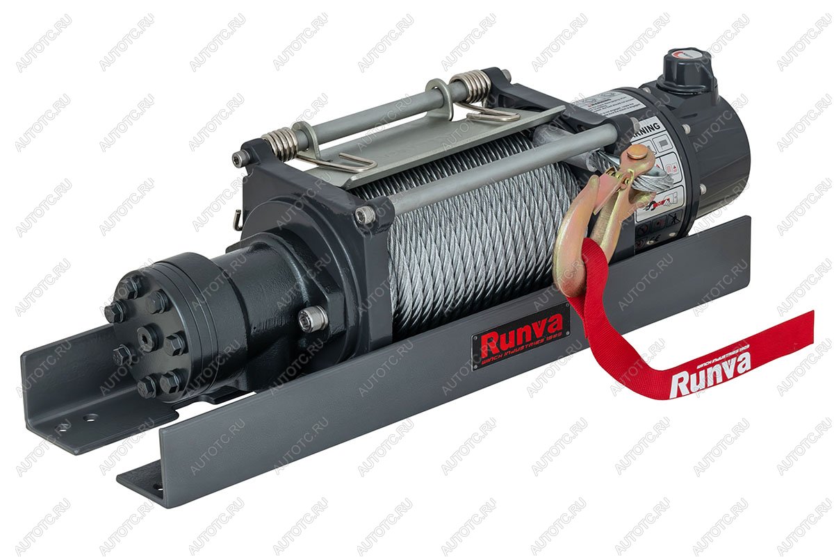 90 939 р. Лебёдка гидравлическая Runva 13000 lbs 5896 кг  hwd13000yd  с доставкой в г. Майкоп
