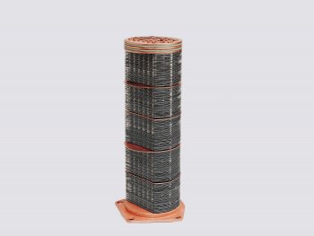 11 349 р. ТЕПЛООБМЕННИК Сердцевина теплообменника Рэно 650-1013600 для двигателя ЯМЗ 650-1013650 МАЗ 6317 (1991-2020)  с доставкой в г. Майкоп. Увеличить фотографию 2