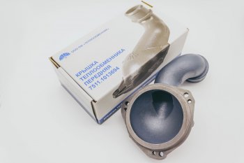 6 749 р. ТЕПЛООБМЕННИК Крышка передняя чугунная на 7601 и 7511 для двигателя ЯМЗ 7511-1013694 75.11-1013694 МАЗ 6317 (1991-2020)  с доставкой в г. Майкоп. Увеличить фотографию 7