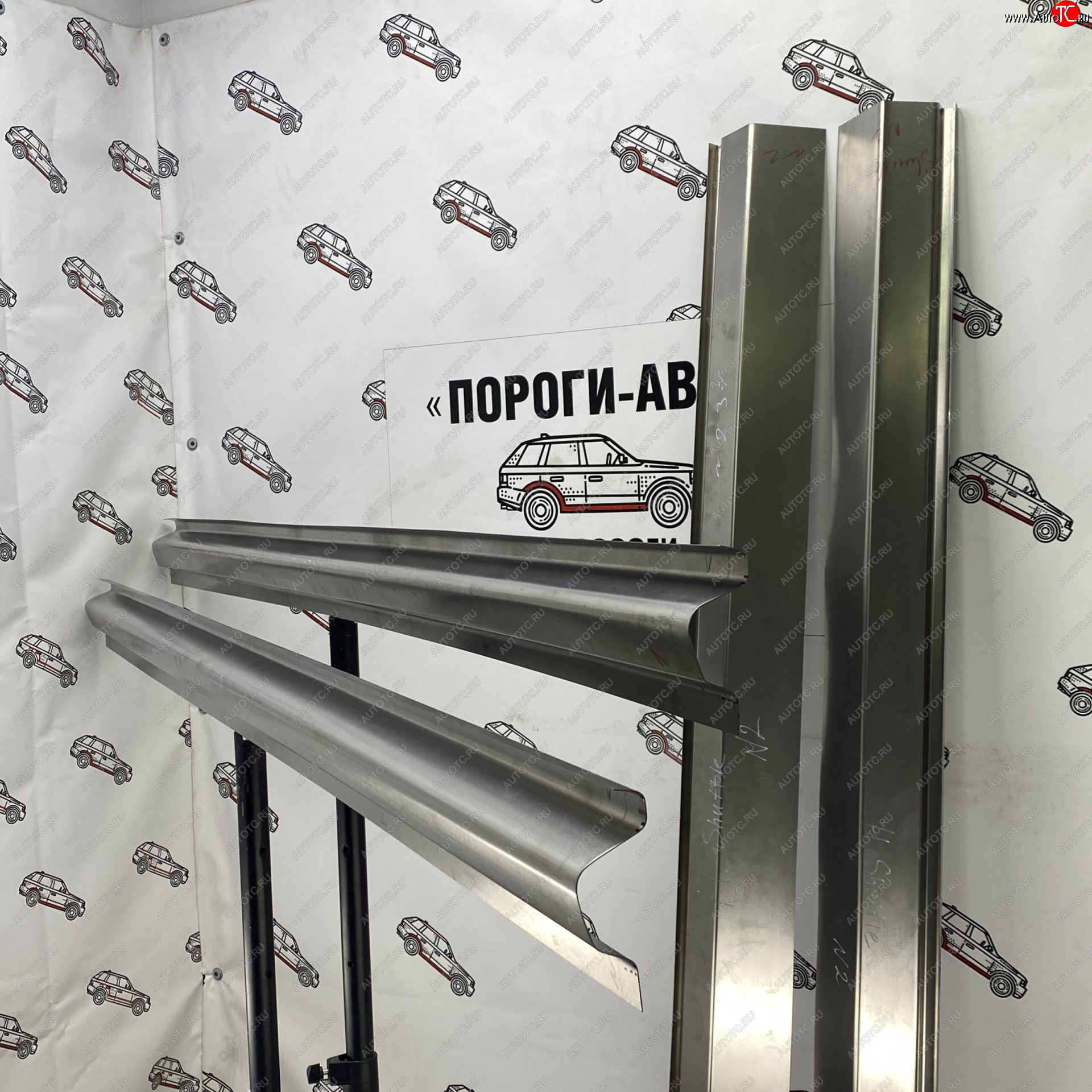 5 649 р. Ремкомплект порогов (2 шт.) Пороги-Авто Honda Civic EF седан (1987-1991) (Холоднокатанная сталь 1 мм)  с доставкой в г. Майкоп
