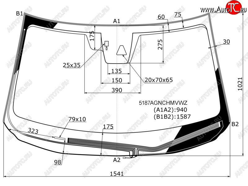 11 199 р. Стекло лобовое (Обогрев щеток Камера Датчик дождя Молдинг) Mazda CX-5 16- FUYAO 5187AGNCHMVZ  с доставкой в г. Майкоп