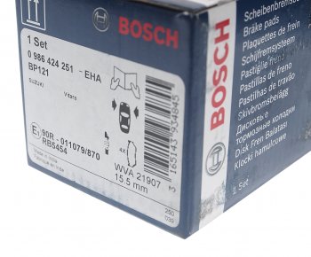 1 339 р. Колодки тормозные передние (4шт.) BOSCH Suzuki Vitara ET 3 дв. (1988-1999)  с доставкой в г. Майкоп. Увеличить фотографию 2