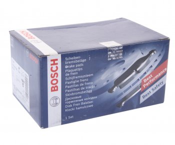 4 699 р. Колодки тормозные передние (4шт.) BOSCH BMW X5 E53 дорестайлинг (1999-2003)  с доставкой в г. Майкоп. Увеличить фотографию 3