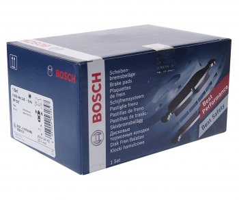 4 399 р. Колодки тормозные передние (4шт.) BOSCH Volvo S80 AS60 седан дорестайлинг (2006-2010)  с доставкой в г. Майкоп. Увеличить фотографию 2