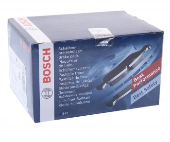 3 199 р. Колодки тормозные задние (4шт.) BOSCH Ford S-Max 1 дорестайлинг (2006-2010)  с доставкой в г. Майкоп. Увеличить фотографию 2