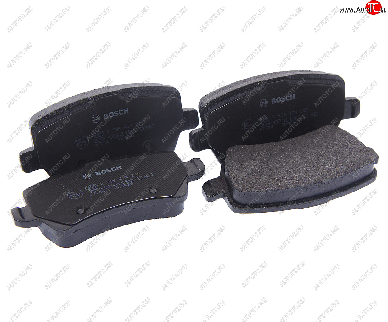 3 199 р. Колодки тормозные задние (4шт.) BOSCH Ford S-Max 1 дорестайлинг (2006-2010)  с доставкой в г. Майкоп