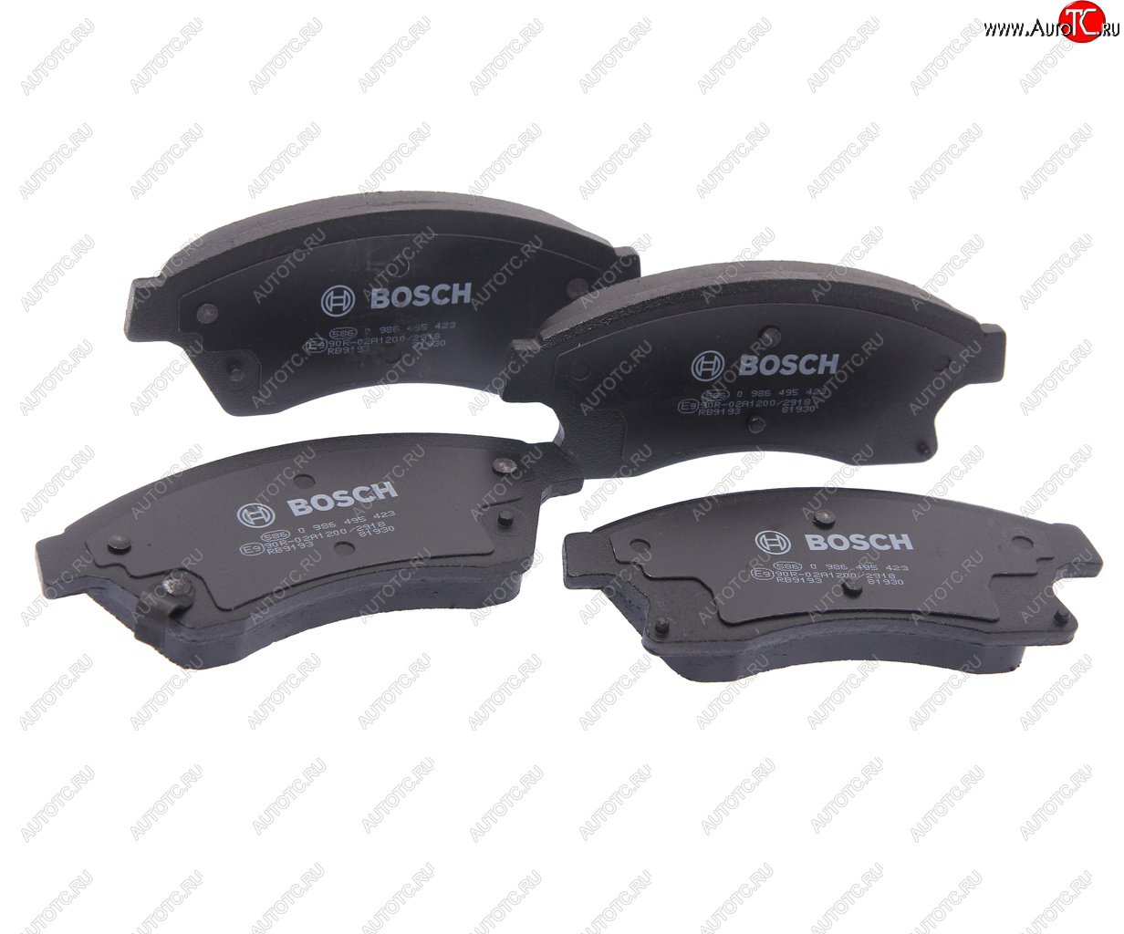 2 399 р. Колодки тормозные передние (4шт.) BOSCH Chevrolet Aveo T300 седан (2011-2015)  с доставкой в г. Майкоп