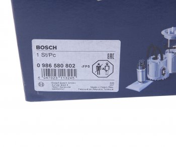 7 649 р. Насос топливный RENAULT Megane (96-03) BOSCH BOSCH 0986580802  с доставкой в г. Майкоп. Увеличить фотографию 4