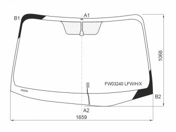 11 999 р. Стекло лобовое (Обогрев щеток) Toyota Sienna 10-20 XYG FW03240 LFW/H/X, fw03240lfwhx XYG FW03240 LFW/H/X  с доставкой в г. Майкоп. Увеличить фотографию 1