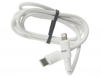 679 р. Кабель iPhone (5-)-USB Type C 1м белый WIIIX WIIIX cb-713tc-u8(1.0)-2chp-w  с доставкой в г. Майкоп. Увеличить фотографию 1
