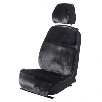 3 299 р. Накидка на сиденье мех искусственный серая 2шт. Antislip PREMIER PREMIER hr140  с доставкой в г. Майкоп. Увеличить фотографию 1