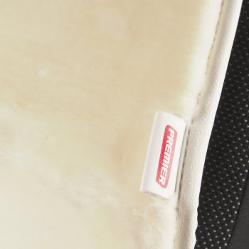 2 899 р. Накидка на сиденье мех искусственный белая 2шт. Antislip PREMIER PREMIER hr200 PREMIER hr200  с доставкой в г. Майкоп. Увеличить фотографию 2
