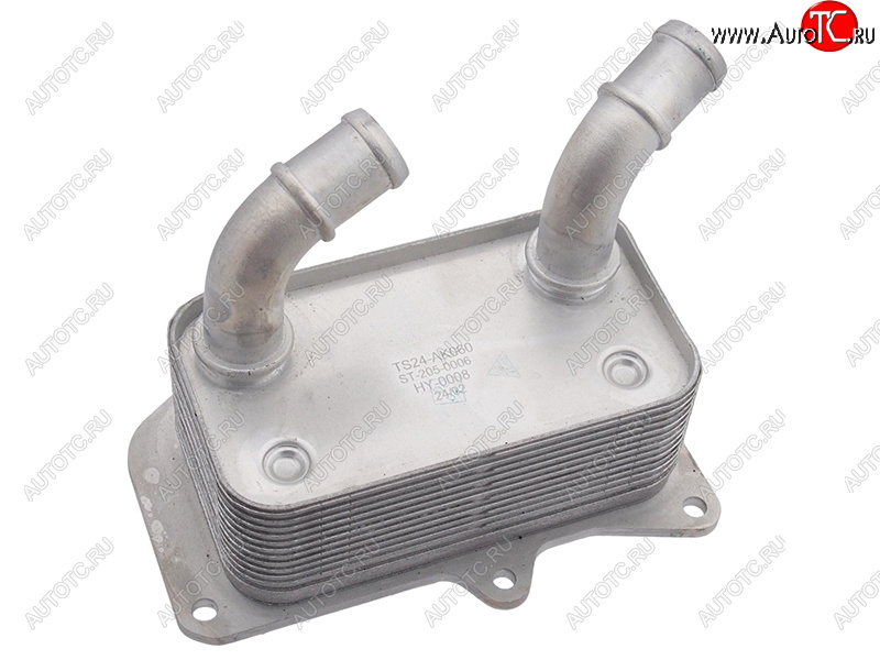 3 279 р. Радиатор масляный HYUNDAI PALISADE 19-SANTA FE 14-TUCSON 11-KIA CARNIVAL 14-20SORENTO 12-20SPOR SAT ST-205-0006  с доставкой в г. Майкоп