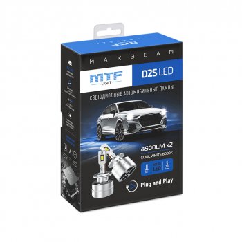 7 949 р. Лампа светодиодная 12V D2S 35W P32d-2 (2шт.) MTF MTF mbd2s6  с доставкой в г. Майкоп. Увеличить фотографию 8