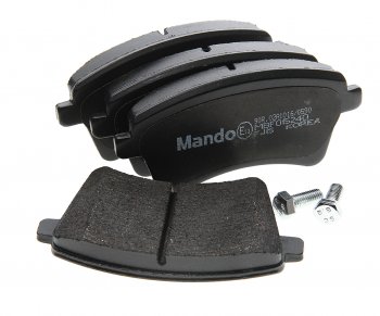 2 199 р. Колодки тормозные RENAULT Kangoo (1.5 DCI/1.6) (08-) передние (4шт.) MANDO MANDO mbf015240 MANDO mbf015240  с доставкой в г. Майкоп. Увеличить фотографию 1