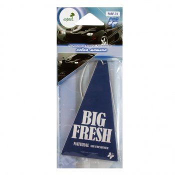 102 р. Ароматизатор подвесной пластина (новая машина) Big Fresh FKVJP FKVJP pabf-72  с доставкой в г. Майкоп. Увеличить фотографию 1