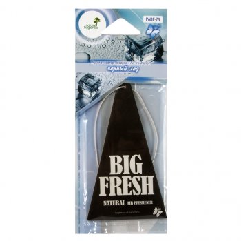 80 р. Ароматизатор подвесной пластина (лед черный) Big Fresh FKVJP FKVJP pabf-74 FKVJP pabf-74  с доставкой в г. Майкоп. Увеличить фотографию 1
