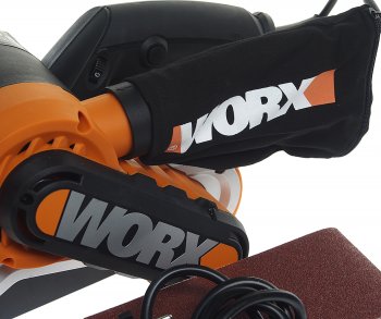 10 749 р. Машина лентошлифовальная 950Вт 533x76мм 240-350ммин WORX WORX wx661.1  с доставкой в г. Майкоп. Увеличить фотографию 5