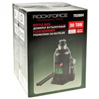 6 649 р. Домкрат бутылочный 30т 255-465мм ROCKFORCE ROCKFORCE rf-t93004 ROCKFORCE rf-t93004  с доставкой в г. Майкоп. Увеличить фотографию 3