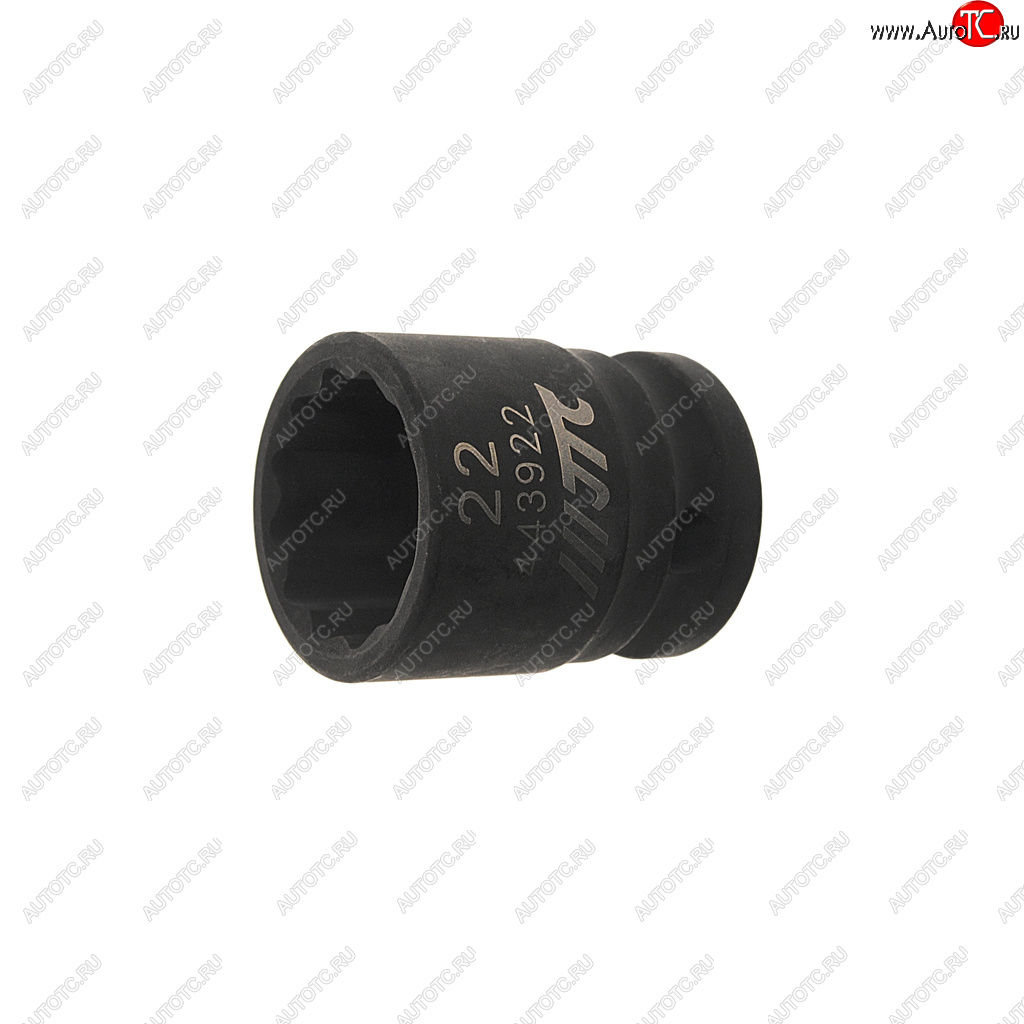 489 р. Головка торцевая 12 22мм 12-ти гранная ударная L=38мм JTC JTC TOOLS CO., LTD jtc-443922  с доставкой в г. Майкоп