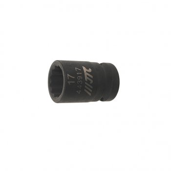 299 р. Головка торцевая 12 17мм 12-ти гранная ударная L=38мм JTC JTC TOOLS CO., LTD jtc-443917  с доставкой в г. Майкоп. Увеличить фотографию 1