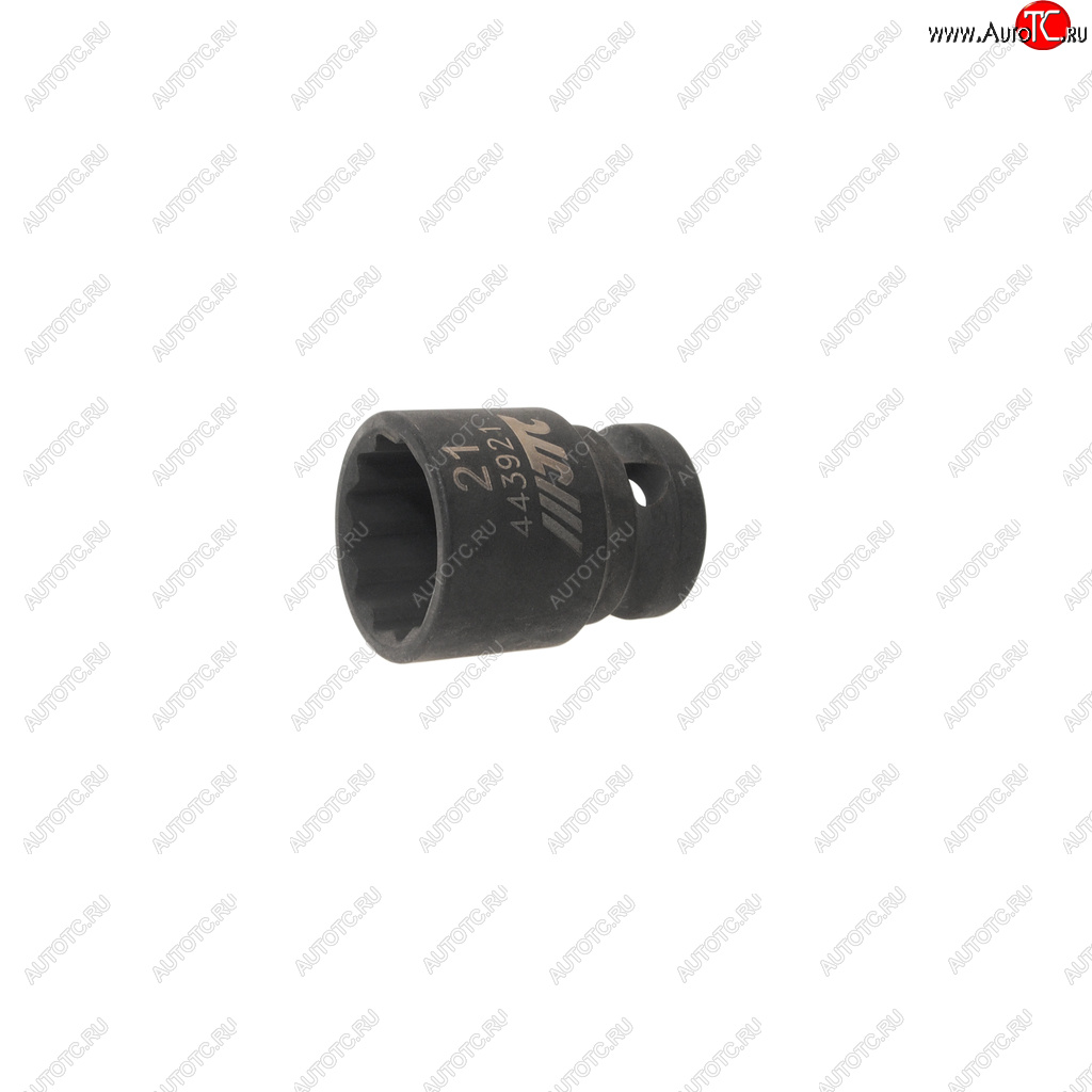 399 р. Головка торцевая 12 21мм 12-ти гранная ударная L=38мм JTC JTC TOOLS CO., LTD jtc-443921  с доставкой в г. Майкоп