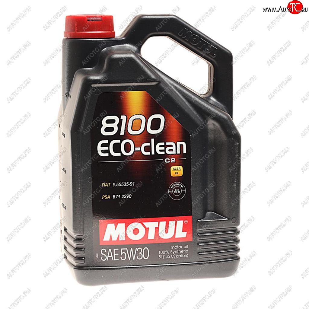 7 849 р. Масло моторное 8100 ECO-CLEAN C2 5W30 синт.5л MOTUL MOTUL 101545  с доставкой в г. Майкоп