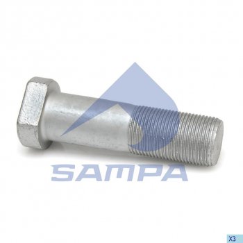 293 р. Шпилька колеса MAN MERCEDES (M22х1.5х81) SAMPA SAMPA 020.429  с доставкой в г. Майкоп. Увеличить фотографию 1