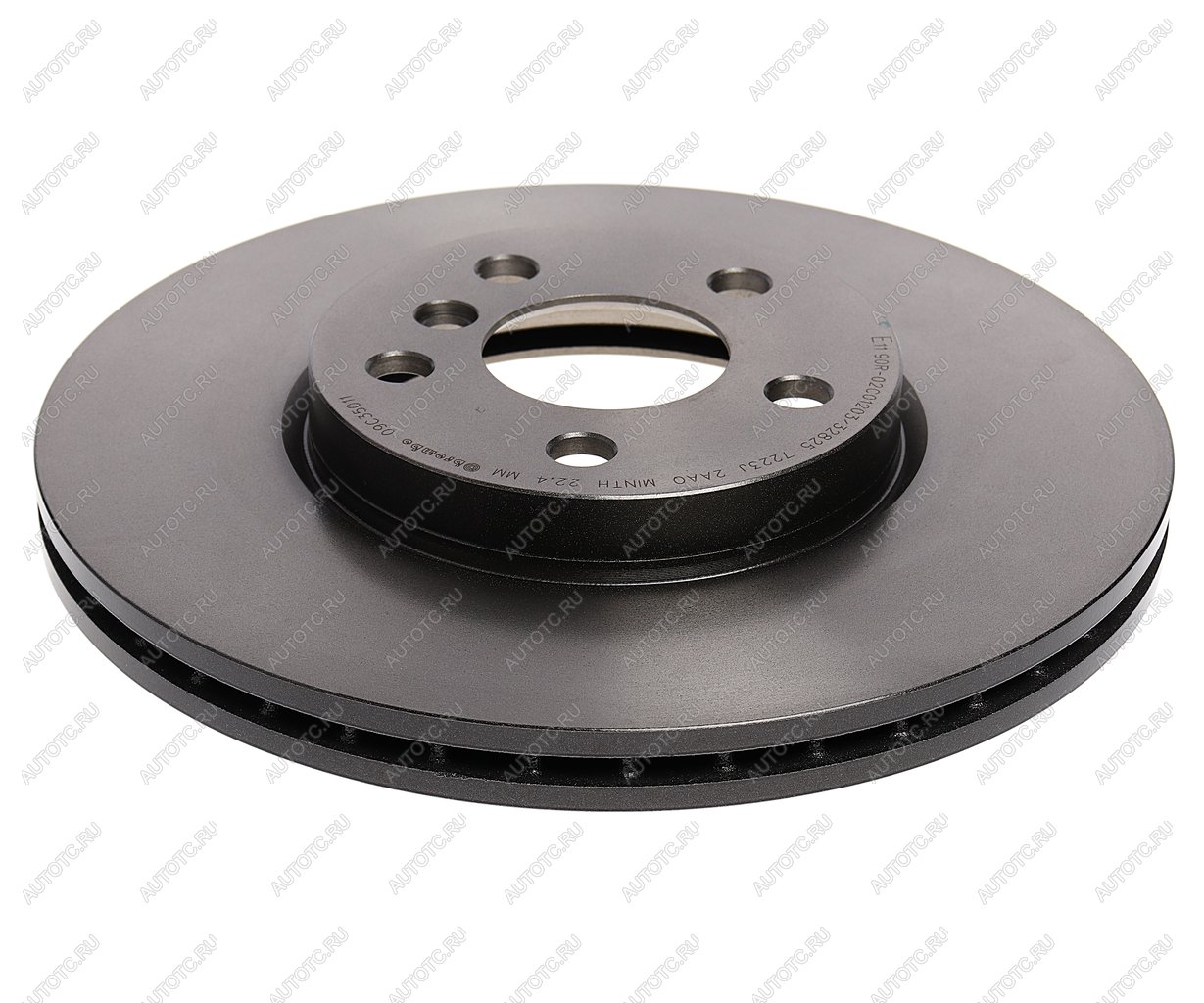 13 349 р. Диск тормозной BMW X1 (F48) (14-) передний вентилируемый (1шт.) BREMBO BREMBO 09.c350.11  с доставкой в г. Майкоп