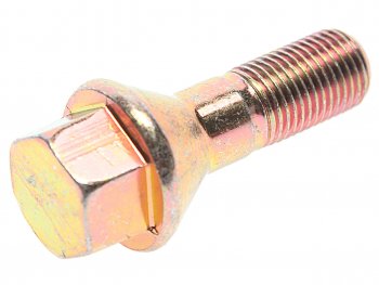 92 р. Болт колеса М12х1.25х28 ГАЗ-3110 конус под ключ 17мм NO NAME 3110-3101040  с доставкой в г. Майкоп. Увеличить фотографию 1