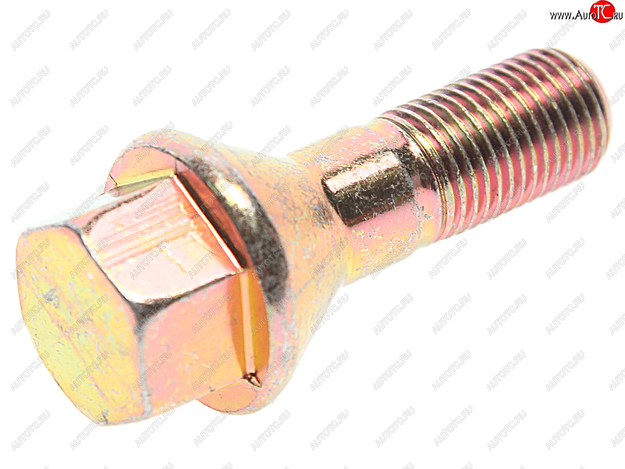 92 р. Болт колеса М12х1.25х28 ГАЗ-3110 конус под ключ 17мм NO NAME 3110-3101040  с доставкой в г. Майкоп