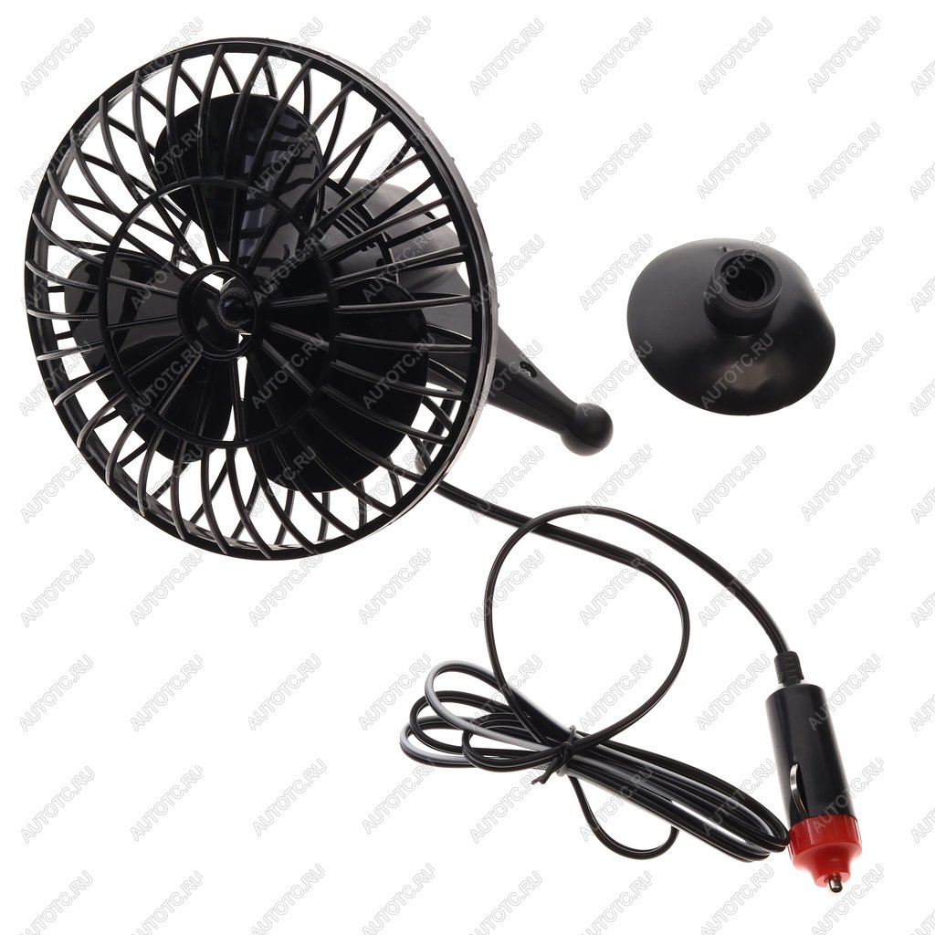 359 р. Вентилятор в салон 12V на платформе черный JT JT 9041j  с доставкой в г. Майкоп
