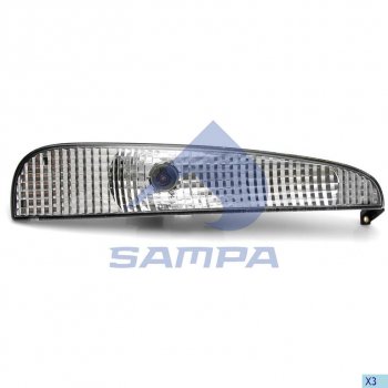 989 р. Указатель поворота MERCEDES Axor (04-) правый SAMPA SAMPA 201.091  с доставкой в г. Майкоп. Увеличить фотографию 1